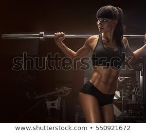 پوستر دیواری طرح زن ورزشکار